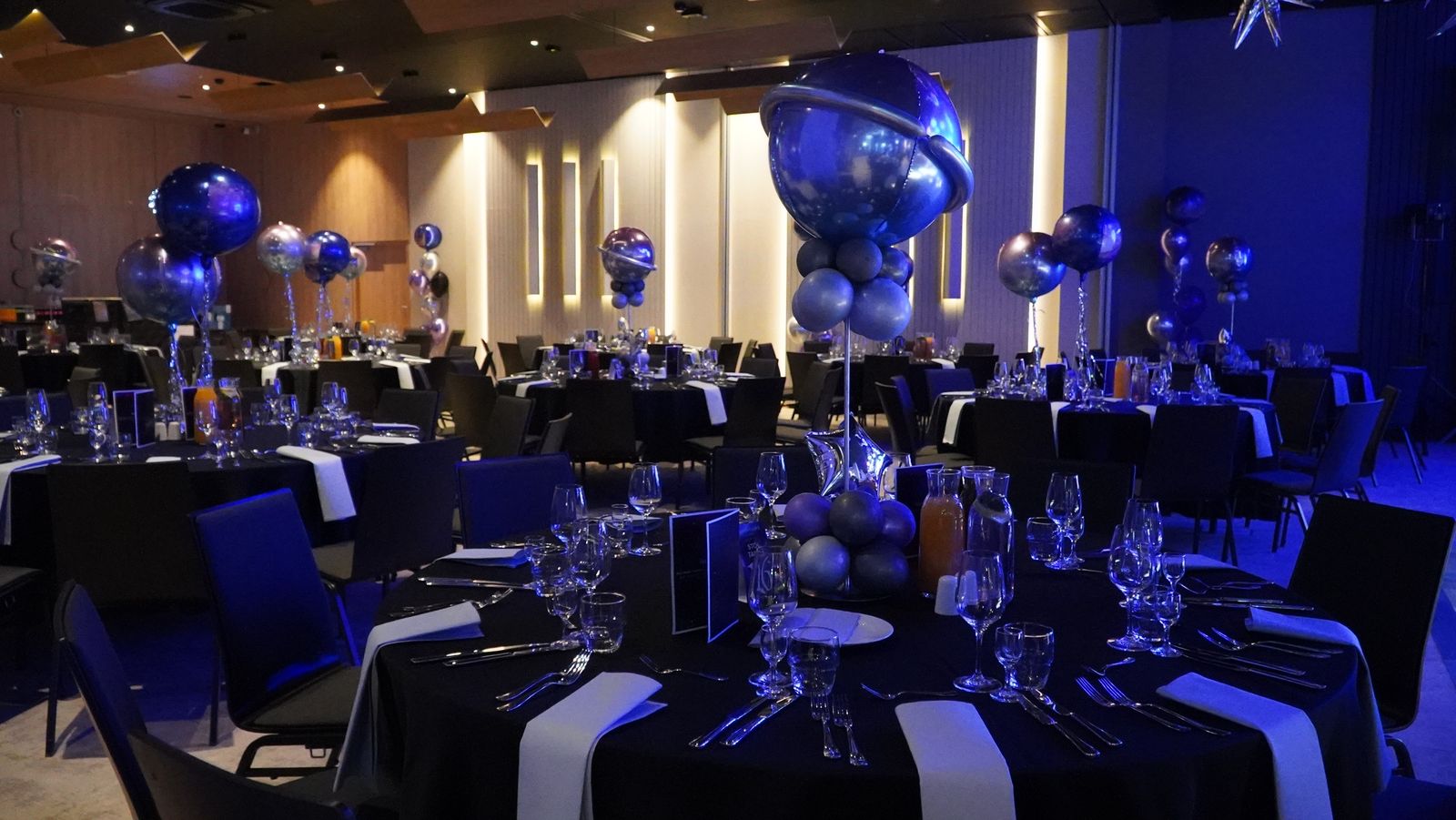 Gala hotelowa — aranżacja sali w oprawie Fame Production